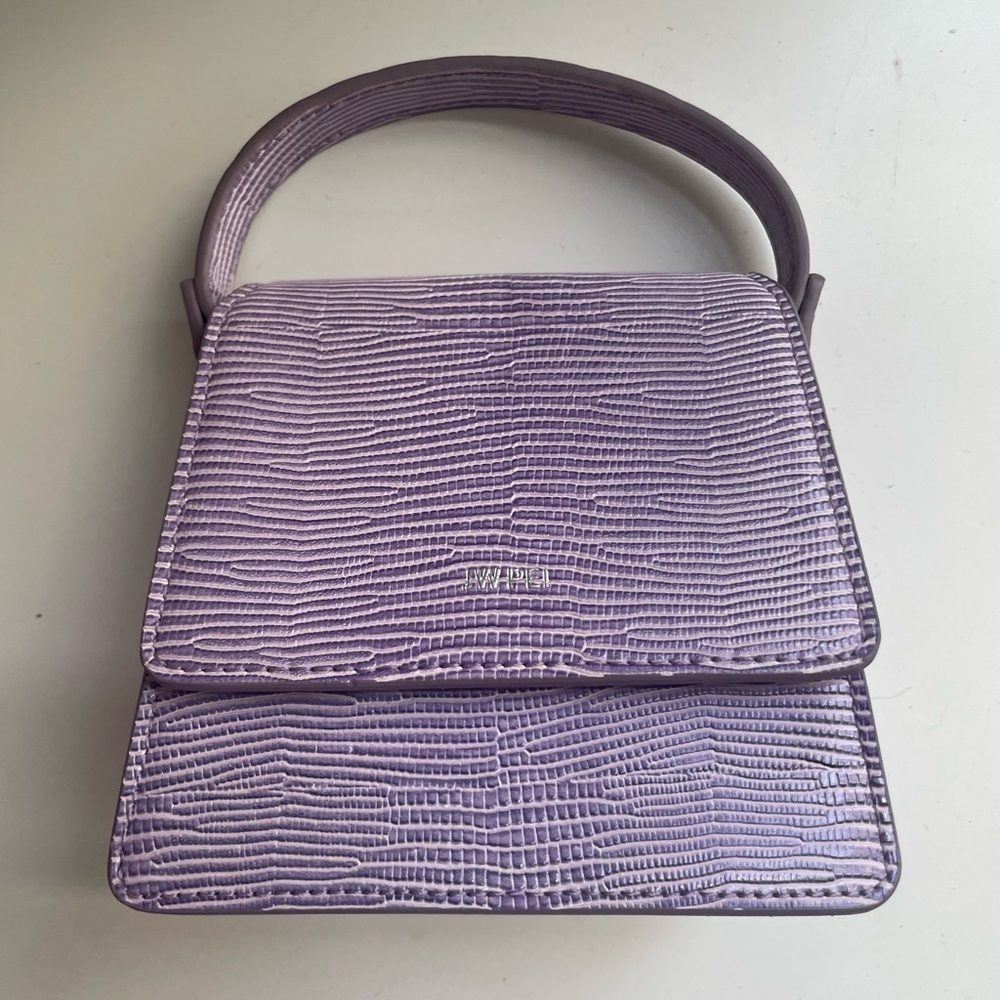 JW PEI Lilac Textured Mini Bag